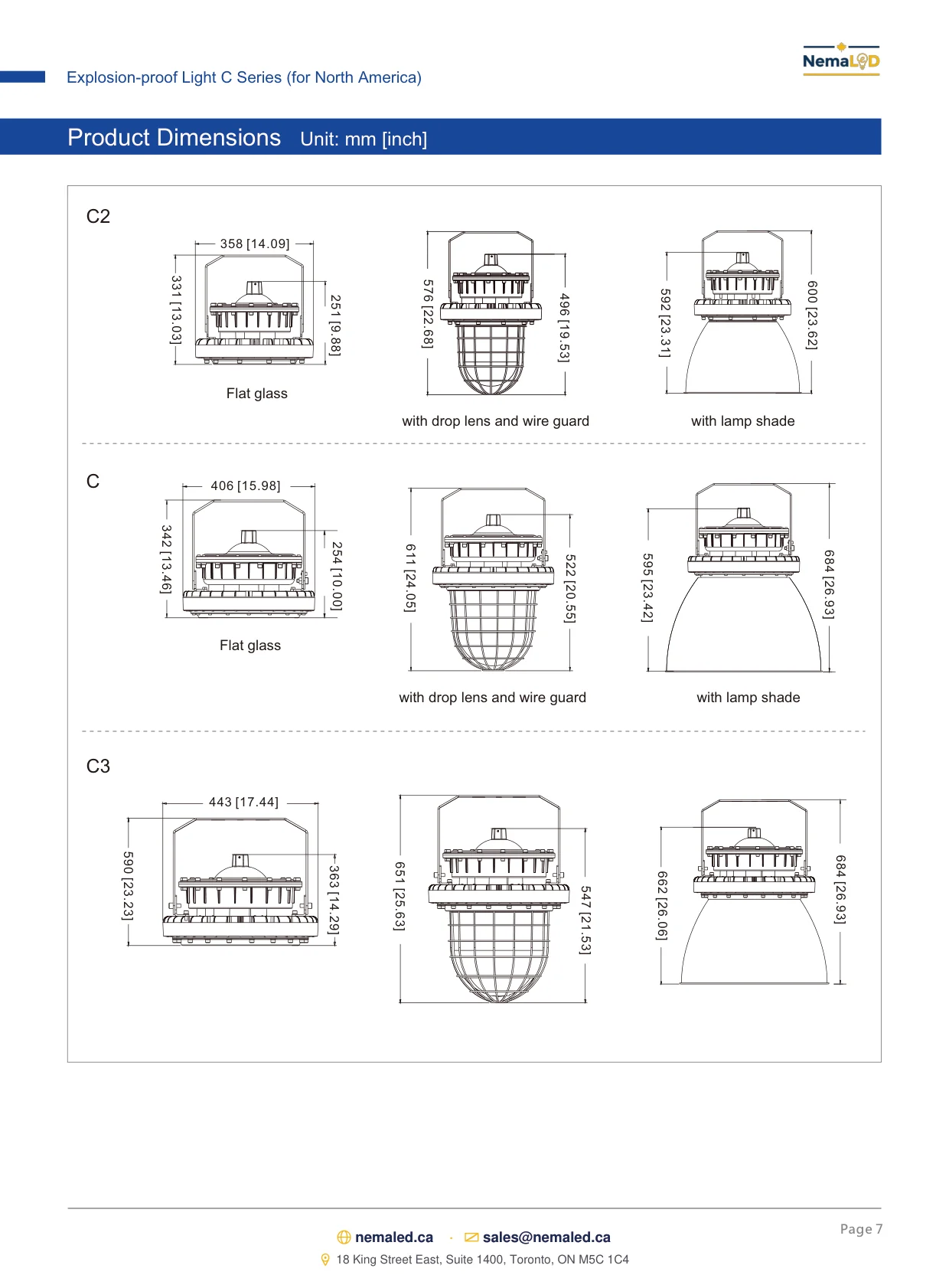 EX-C High Bay spec sheet — page 7 of 11