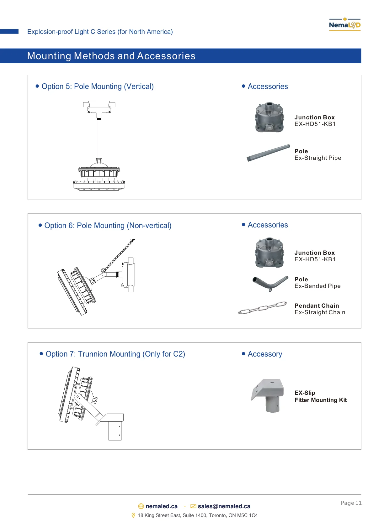 EX-C High Bay spec sheet — page 11 of 11