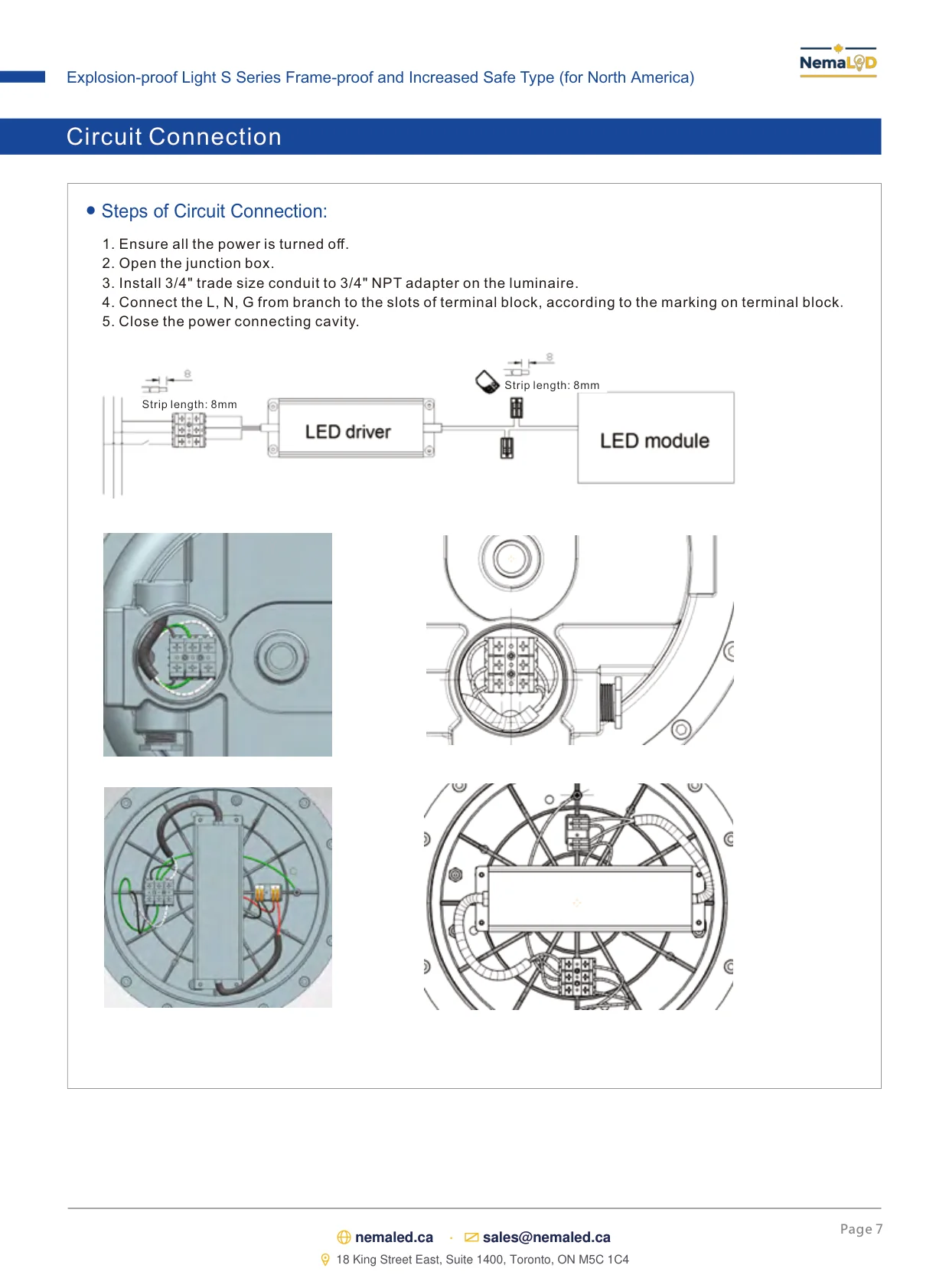 EX-S High Bay spec sheet — page 8 of 8