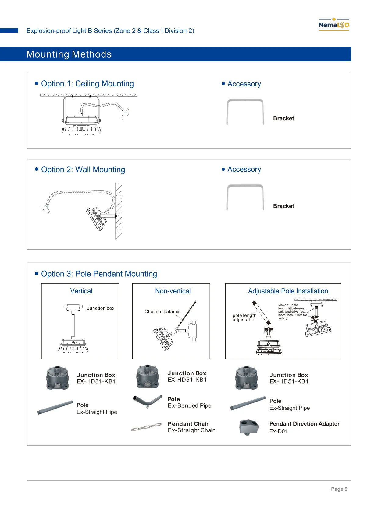 EX-B High Bay spec sheet — page 9 of 10