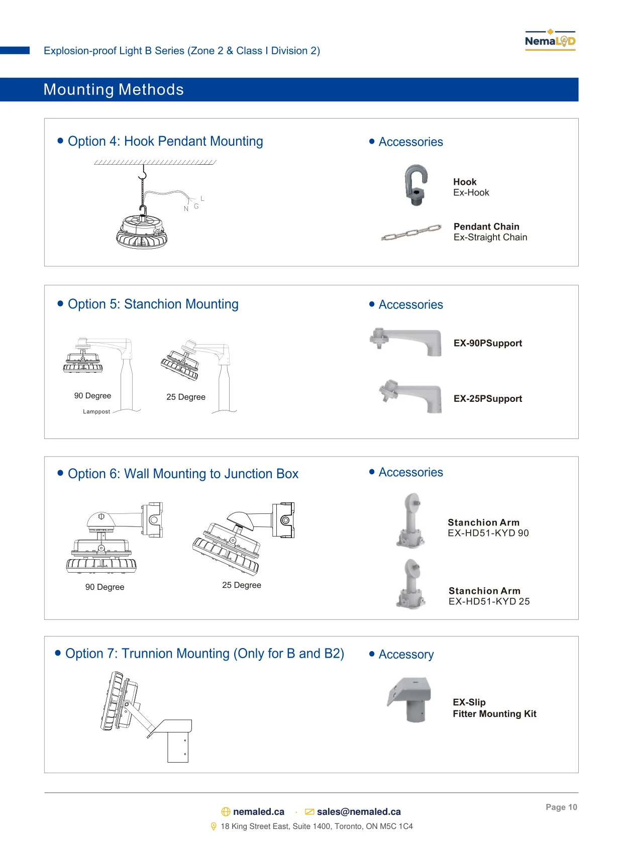 EX-B High Bay spec sheet — page 10 of 10