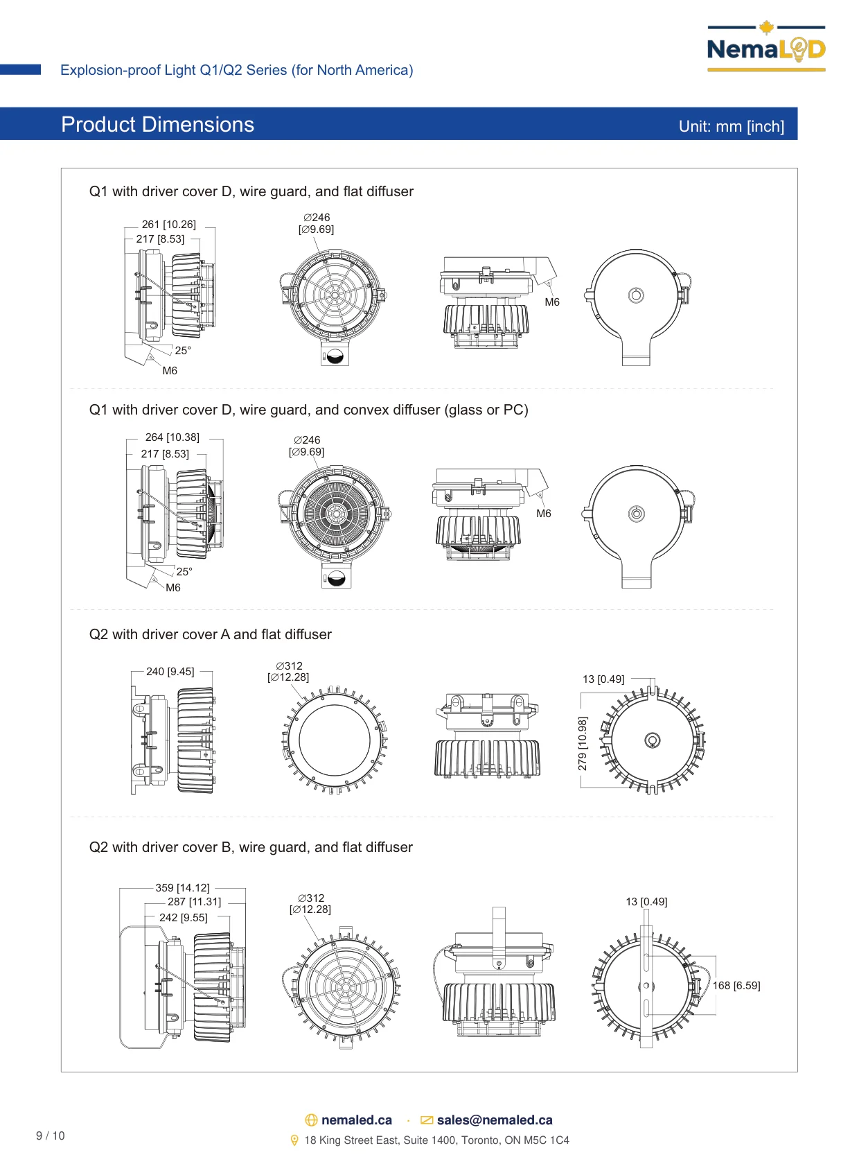 EX-Q1/Q2 High Bay spec sheet — page 9 of 10