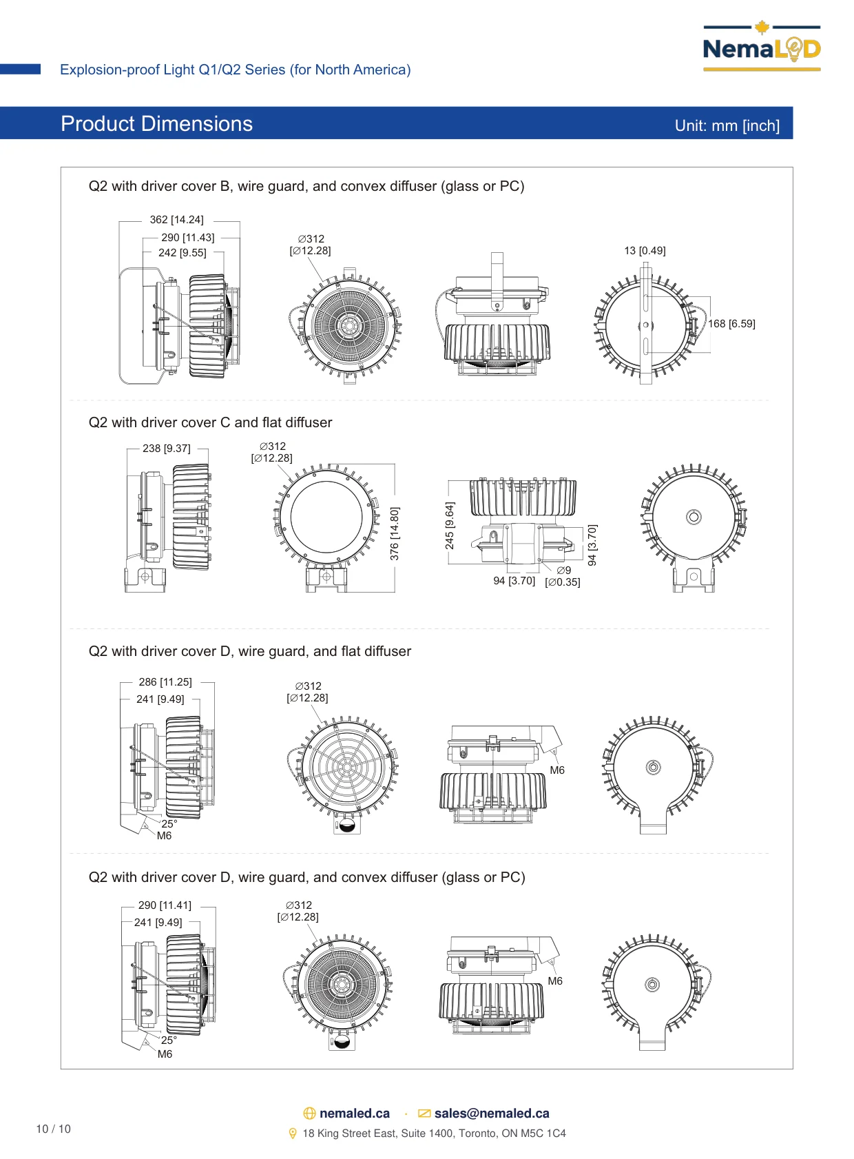 EX-Q1/Q2 High Bay spec sheet — page 10 of 10