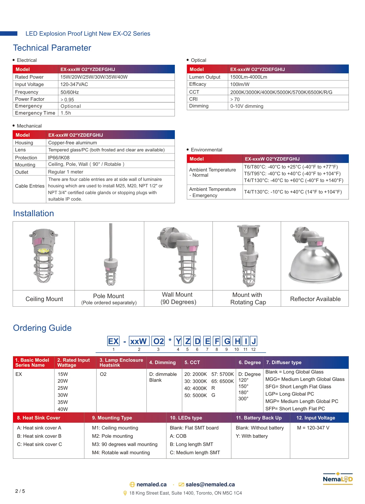 EX-O2 Jam Jar spec sheet — page 3 of 6