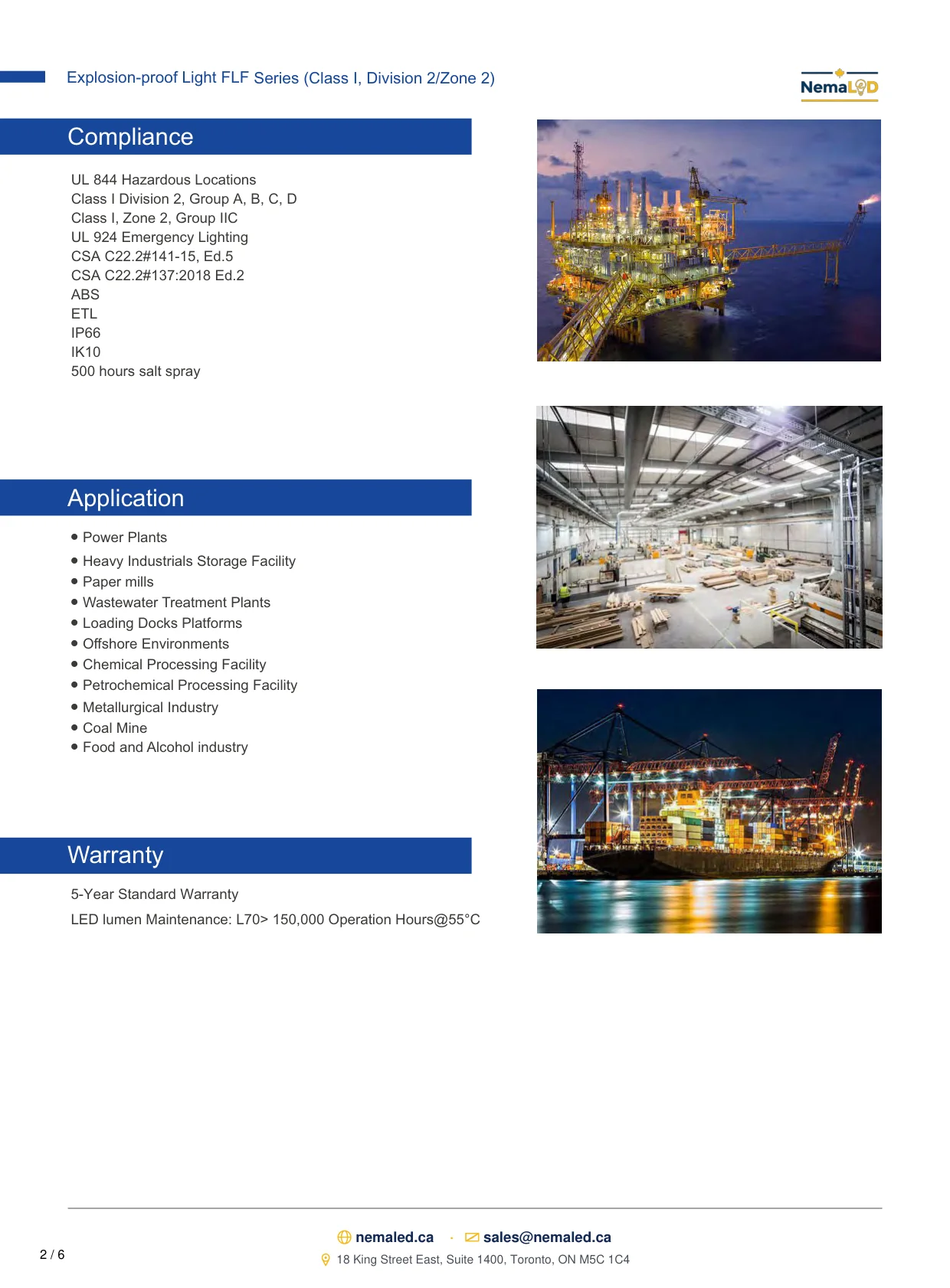 FLF Linear spec sheet — page 3 of 7