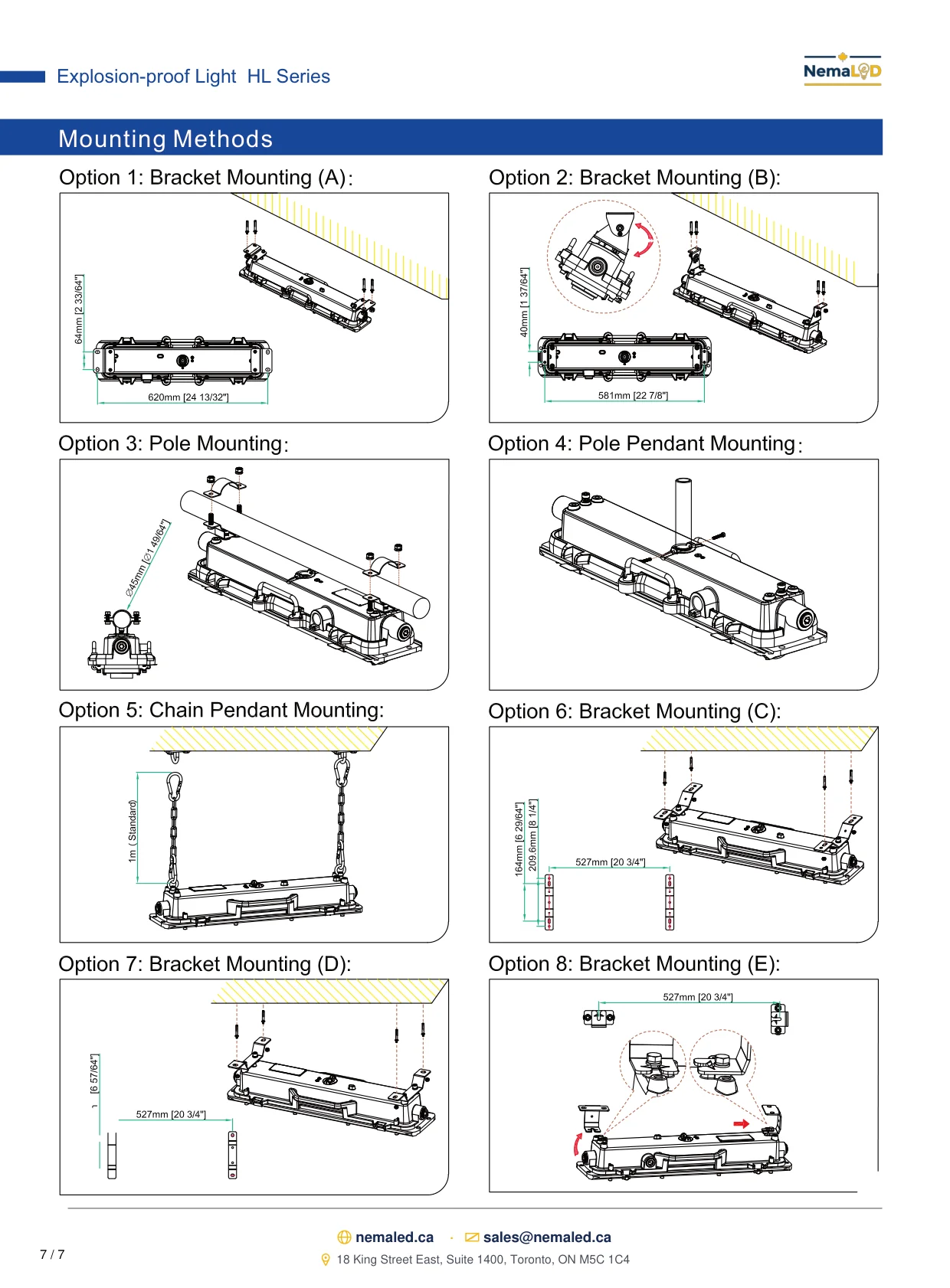 EX-HL Linear spec sheet — page 8 of 8