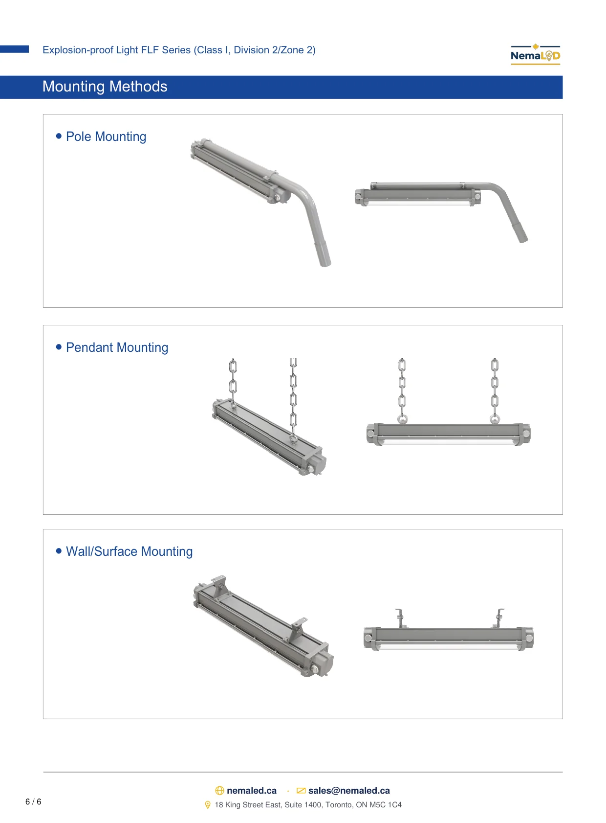 FLF Linear spec sheet — page 7 of 7