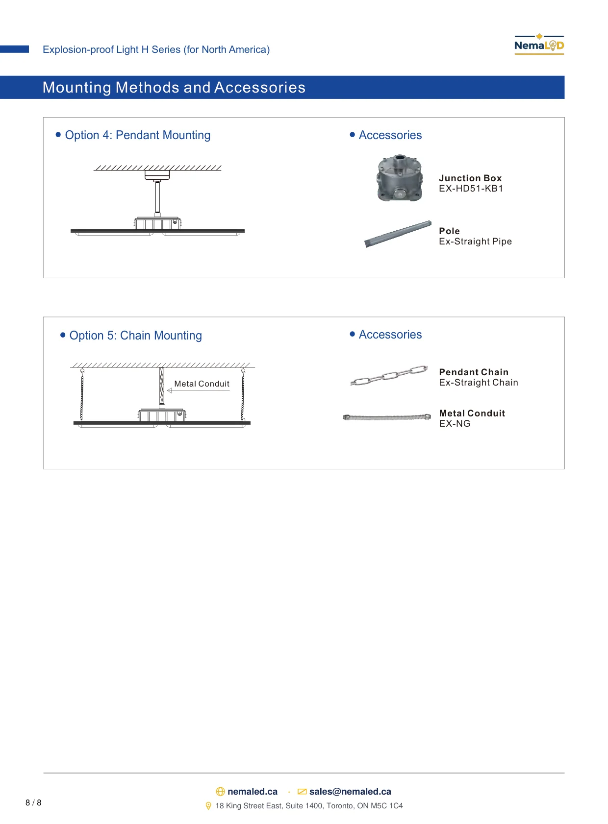 EX-H Linear spec sheet — page 9 of 9