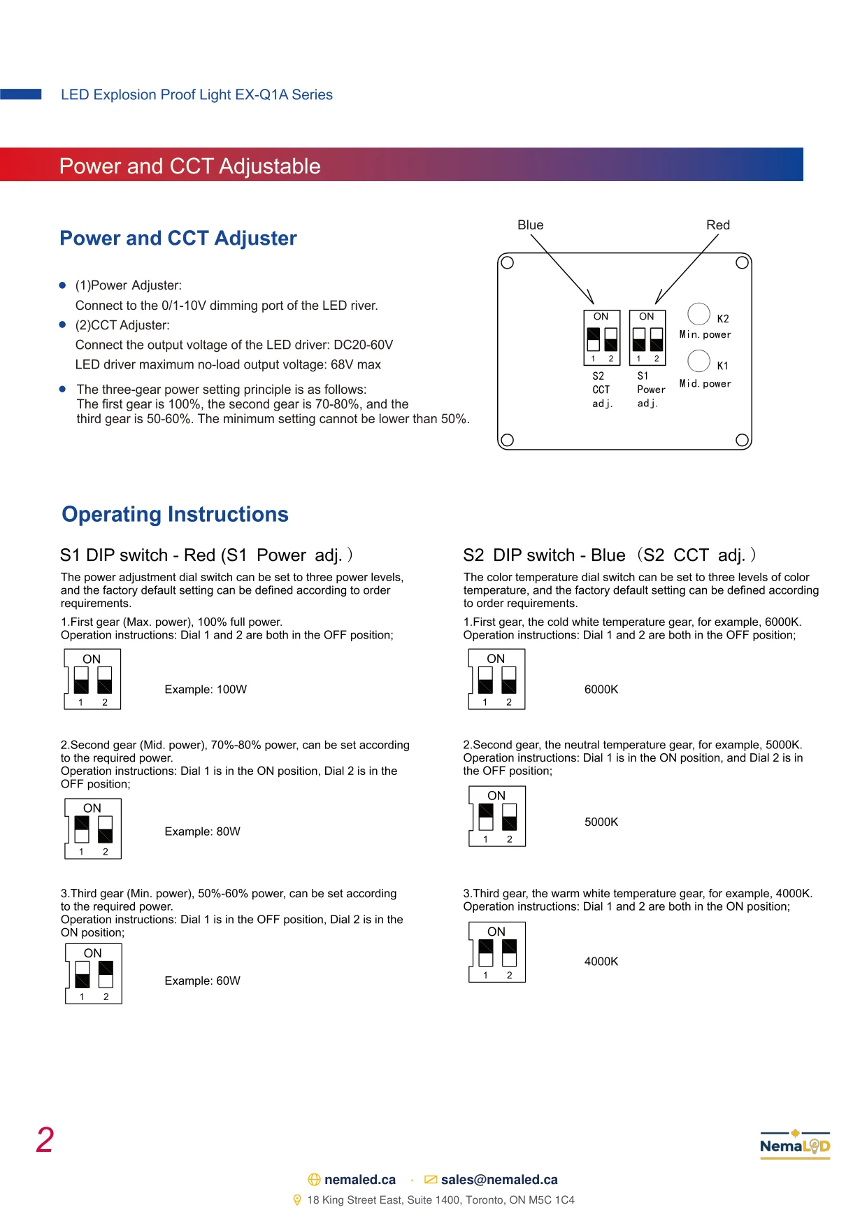 EX-Q1A Low Bay spec sheet — page 3 of 7
