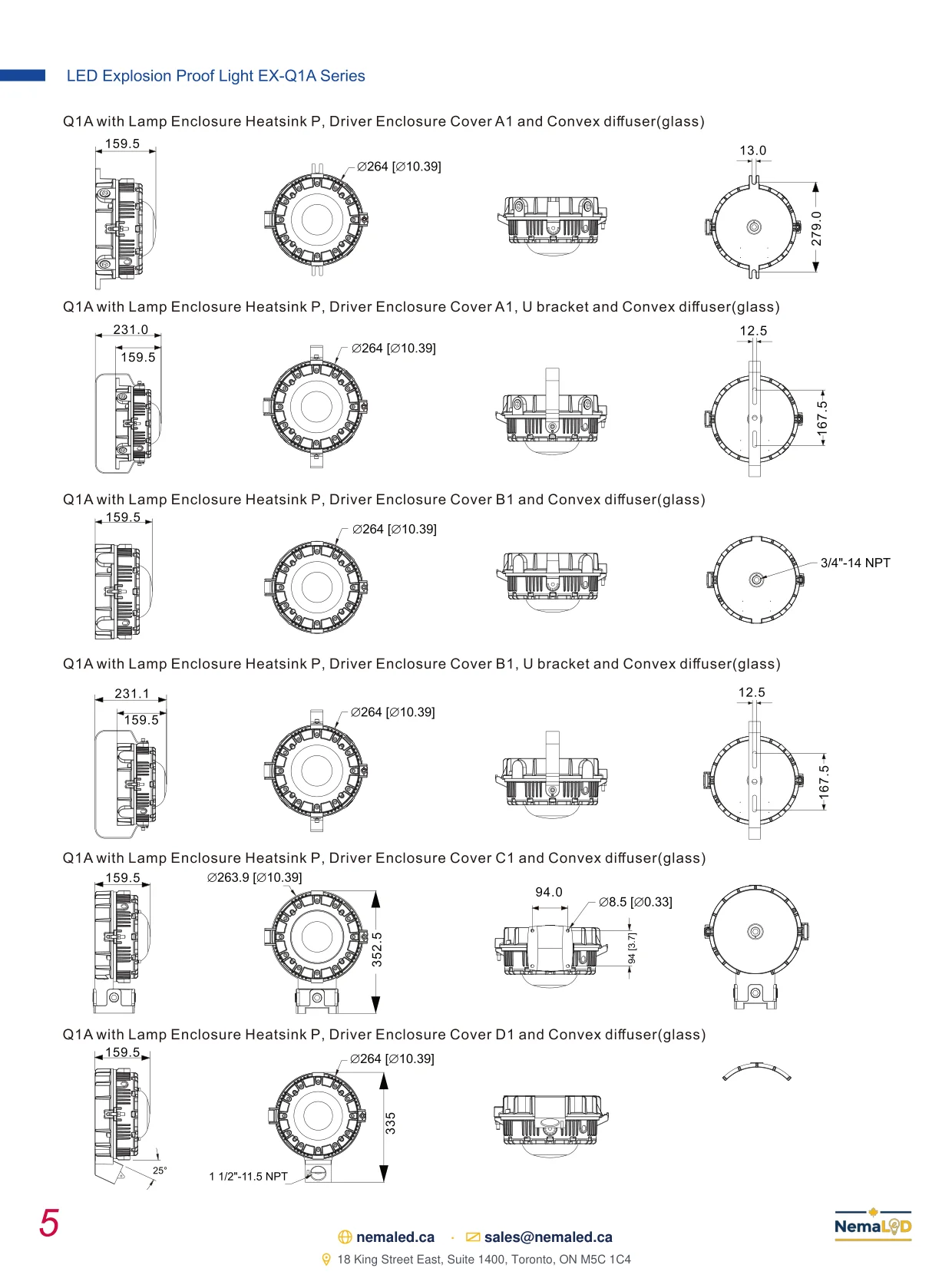 EX-Q1A Low Bay spec sheet — page 6 of 7